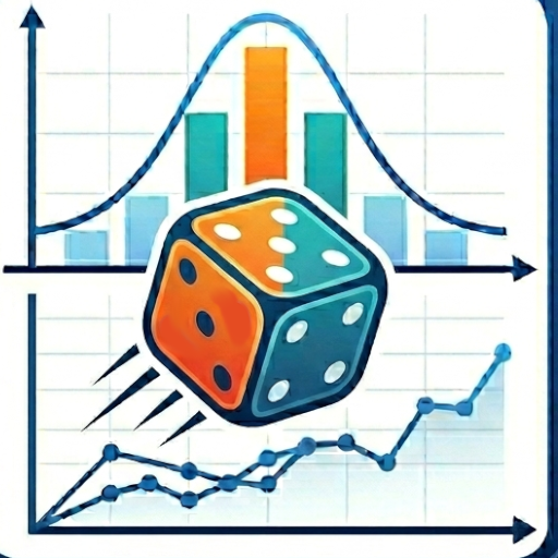 サイコロ確率統計シミュレーター アイコン