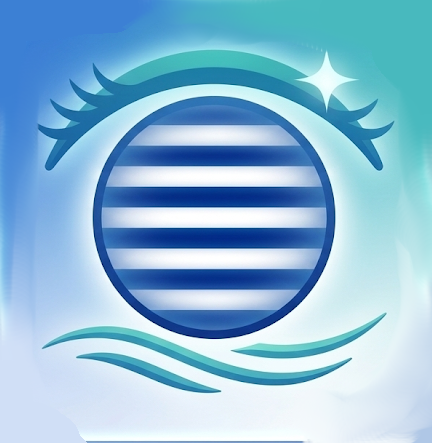 ガボールパッチで目の体操